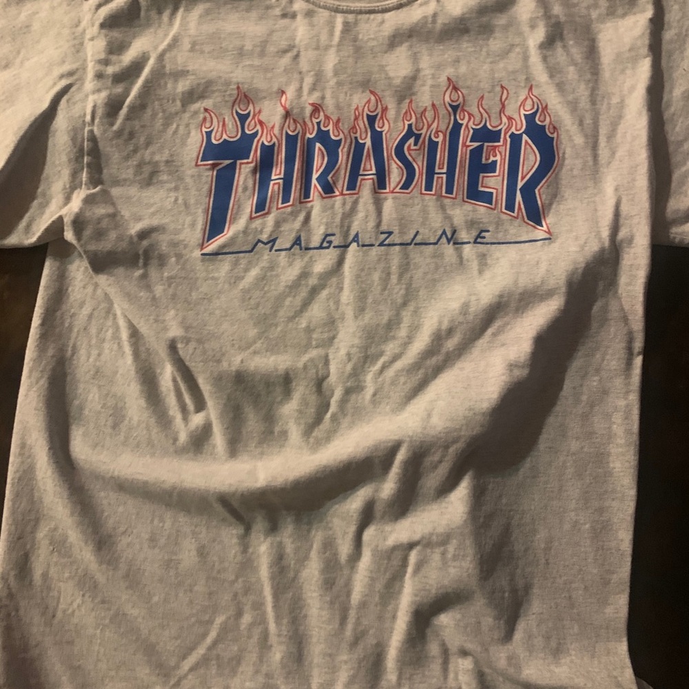 Blue Thrasher shirt worn 1x